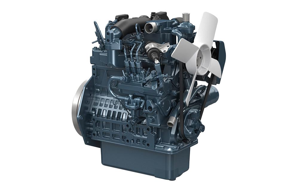 новейший двигатель Kubota D902-T-E4